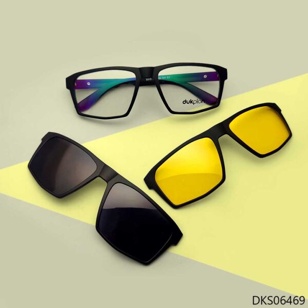 Black Color Magnetic Sunglasses